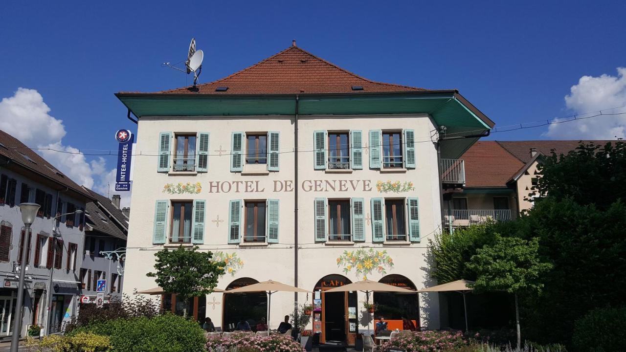 Hotel De Geneve Et Restaurant , Faverges-Seythenex Екстер'єр фото